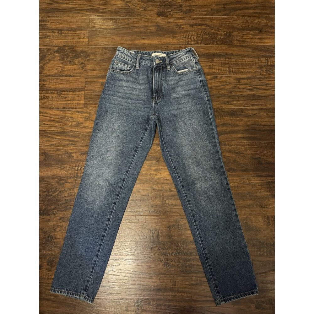 Pacsun Women's Blue Washed Mom Jeans Pants Sz 23